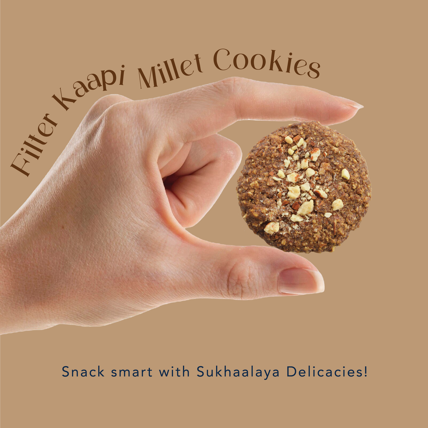 Filter Kaapi Millet Cookies (Pack of 5)